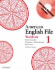 American English File Level 1: Workbook with Multi-ROM Pack - Book