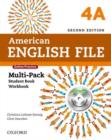 American English File: 4: Multi-Pack A with Online Practice and iChecker - Book