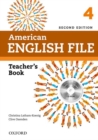 American English File: 4: Teacher's Book with Testing Program CD-ROM - Book