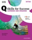 Q: Skills for Success: Intro Level: Listening & Speaking Student Book with iQ Online - Book