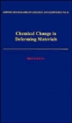 Chemical Change in Deforming Materials - Book