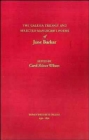 The Galesia Trilogy and Selected Manuscript Poems of Jane Barker - Book