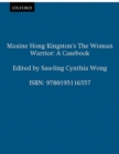 Maxine Hong Kingston's The Woman Warrior : A Casebook - Book