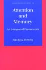 Attention and Memory : An Integrated Framework - Book