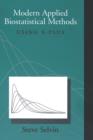 Modern Applied Biostatistical Methods : Using S-Plus - Book