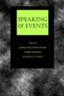 Speaking of Events - Book