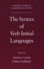 The Syntax of Verb Initial Languages - Book