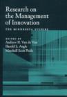Research on the Management of Innovation : The Minnesota Studies - Book