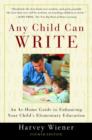 Any Child Can Write - Book