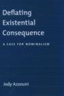 Deflating Existential Commitment : A Case for Nominalism - Book
