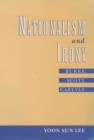 Nationalism and Irony : Burke, Scott, Carlyle - Book