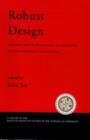 Robust Design : A Repertoire of Biological, Ecological, and Engineering Case Studies - Book