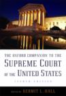 The Oxford Companion to the Supreme Court of the United States - Book