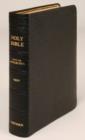 The New Revised Standard Version Bible with Apocrypha: Pocket Edition, Genuine Leather Black - Book