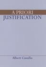 A Priori Justification - Book