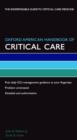 Oxford American Handbook of Critical Care - Book
