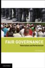 Fair Governance : Paternalism and Perfectionism - Book