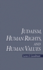 Judaism, Human Rights, and Human Values - eBook