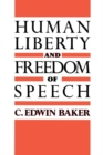 Human Liberty and Freedom of Speech - eBook