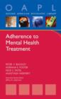 Adherence to Mental Health Treatment - Book