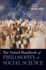The Oxford Handbook of Philosophy of Social Science - Book
