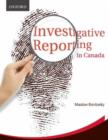 Investigative Reporting in Canada - Book