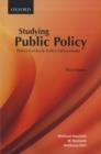Studying Public Policy : Policy Cycles and Policy Subsystems - Book
