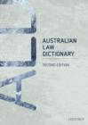Australian Law Dictionary - Book