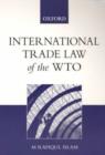 International Trade Law of the WTO - Book