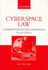 Cyberspace Law : Commentaries and Materials - Book