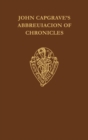 John Capgrave's Abbreuiacion of Cronicles - Book