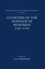 Charters of the Honour of Mowbray 1107-1191 - Book