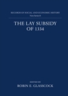 The Lay Subsidy of 1334 - Book