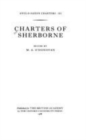 Charters of Sherborne - Book