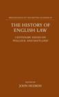The History of English Law : Centenary Essays on `Pollock and Maitland' - Book