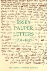 Essex Pauper Letters, 1731-1837 - Book