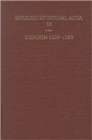 English Episcopal Acta 38, London 1229-1280 - Book