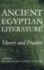 Ancient Egyptian Literature : Theory and Practice - Book
