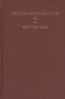 English Episcopal Acta 42 , Ely, 1198-1256 - Book