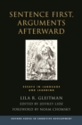 Sentence First, Arguments Afterward : Essays in Language and Learning - eBook