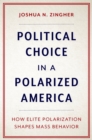 Political Choice in a Polarized America : How Elite Polarization Shapes Mass Behavior - eBook