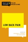 Low Back Pain - Book