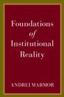 Foundations of Institutional Reality - eBook