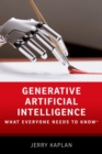 Generative Artificial Intelligence : What Everyone Needs to Know® - Book