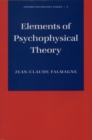 Elements of Psychophysical Theory - eBook