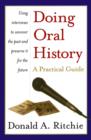 Doing Oral History - eBook