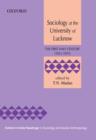 Sociology at the University of Lucknow : The First Half Century (1921-1975) - Book
