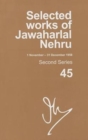 Selected Works of Jawaharlal Nehru (1 November - 31 December 1958) : Second series, Vol. 45 - Book