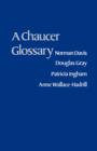 A Chaucer Glossary - Book