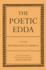 The Poetic Edda : Volume III Mythological Poems II - Book